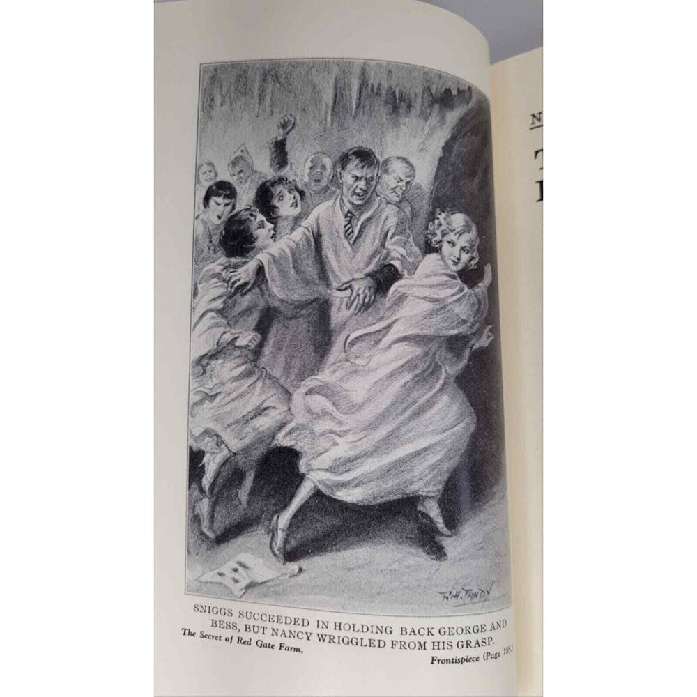 Nancy Drew Mystery Secret Of Red Gate Farm Original Text Hardcover Applewood - Picture 6 of 12